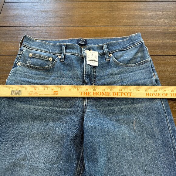 J. Crew Factory Blue Flare & Wide Leg Jeans - Picture 2 of 7